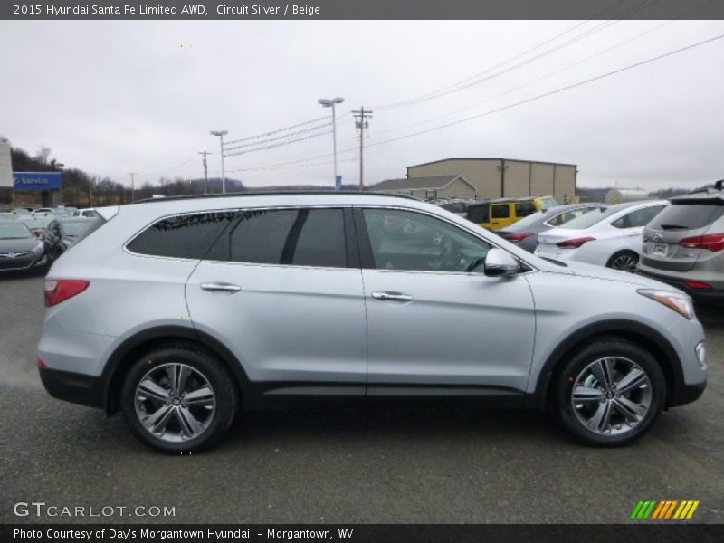  2015 Santa Fe Limited AWD Circuit Silver