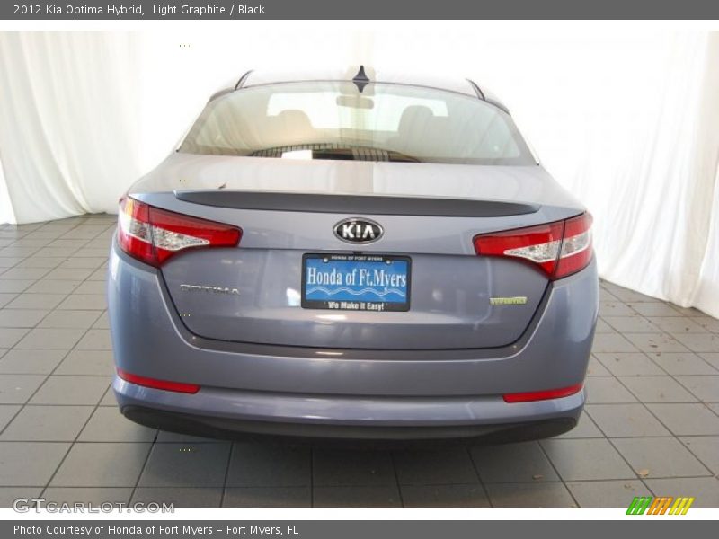 Light Graphite / Black 2012 Kia Optima Hybrid