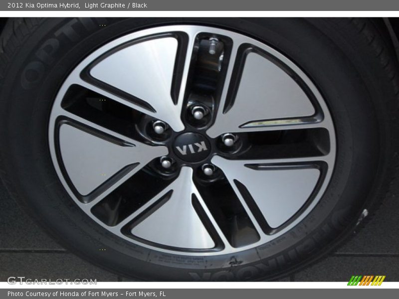 Light Graphite / Black 2012 Kia Optima Hybrid