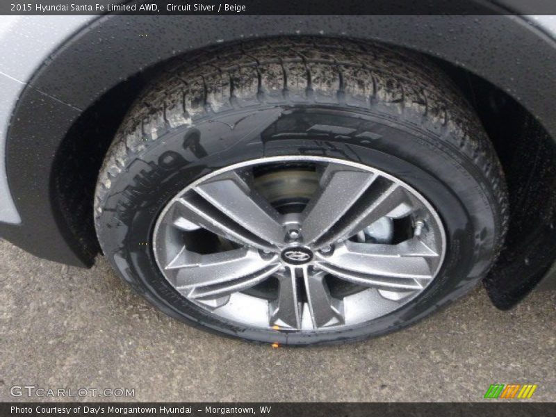  2015 Santa Fe Limited AWD Wheel