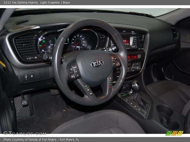 Light Graphite / Black 2012 Kia Optima Hybrid