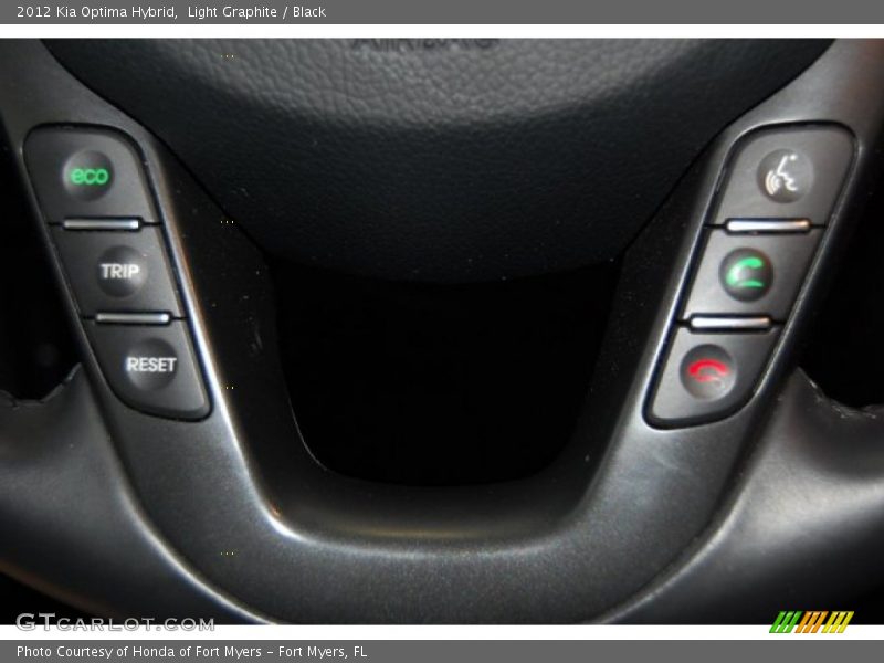 Light Graphite / Black 2012 Kia Optima Hybrid