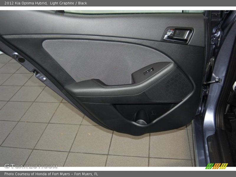 Light Graphite / Black 2012 Kia Optima Hybrid