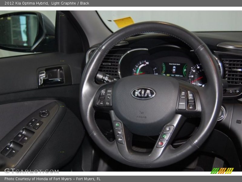 Light Graphite / Black 2012 Kia Optima Hybrid