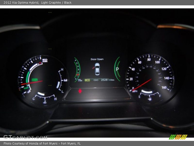Light Graphite / Black 2012 Kia Optima Hybrid