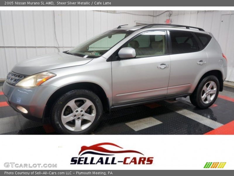 Sheer Silver Metallic / Cafe Latte 2005 Nissan Murano SL AWD