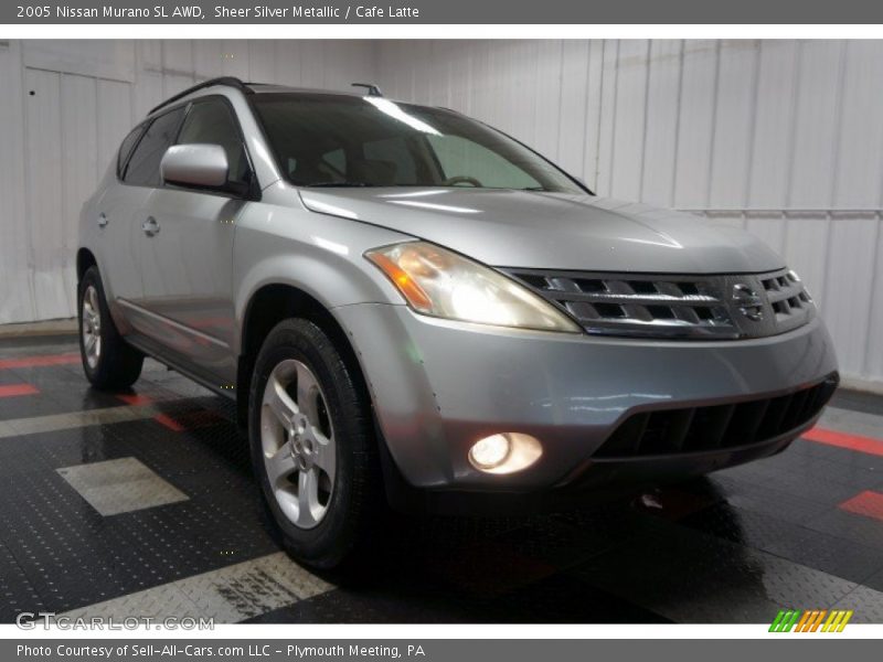 Sheer Silver Metallic / Cafe Latte 2005 Nissan Murano SL AWD