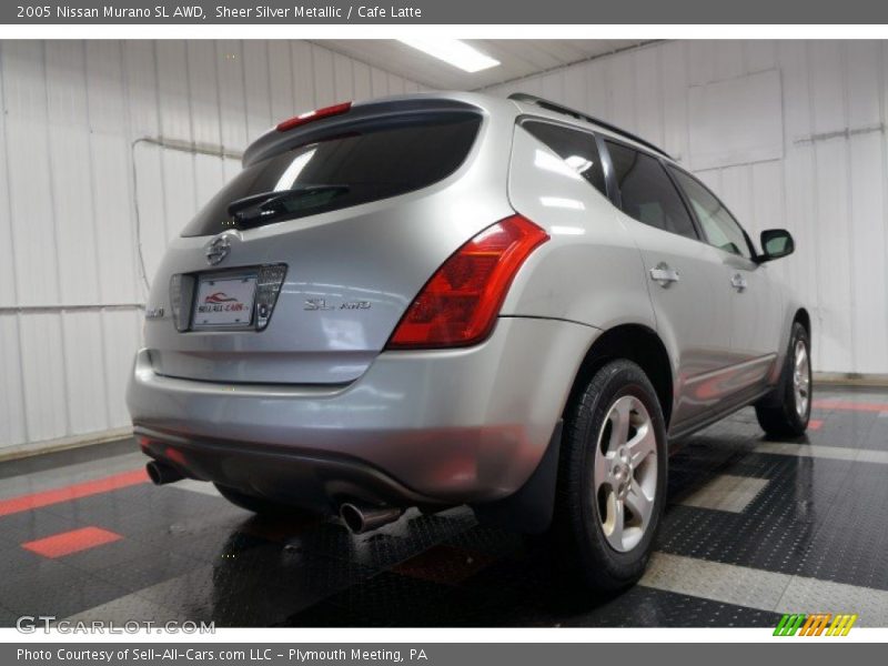 Sheer Silver Metallic / Cafe Latte 2005 Nissan Murano SL AWD