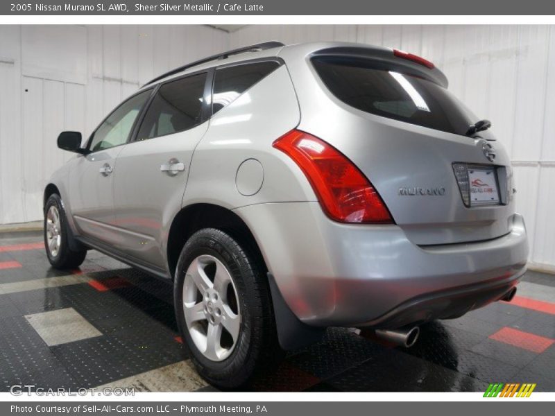 Sheer Silver Metallic / Cafe Latte 2005 Nissan Murano SL AWD