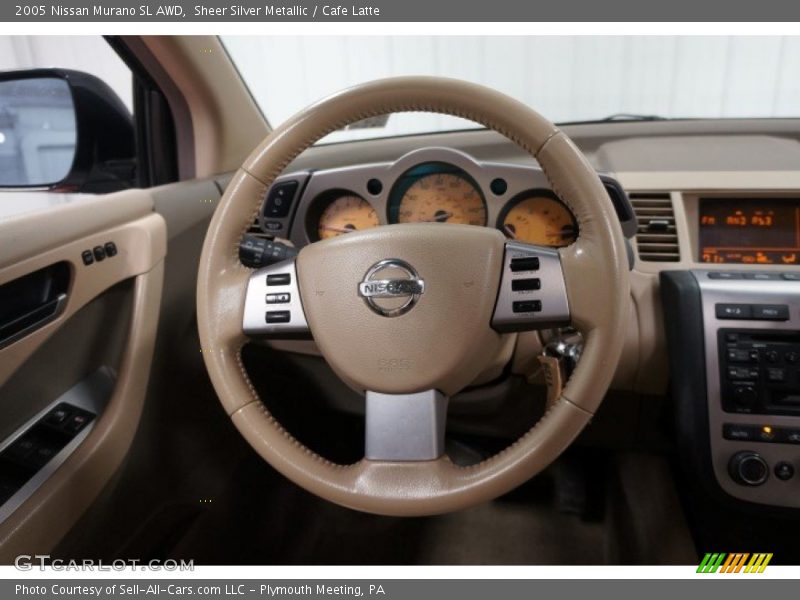 Sheer Silver Metallic / Cafe Latte 2005 Nissan Murano SL AWD