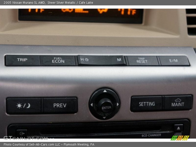 Sheer Silver Metallic / Cafe Latte 2005 Nissan Murano SL AWD