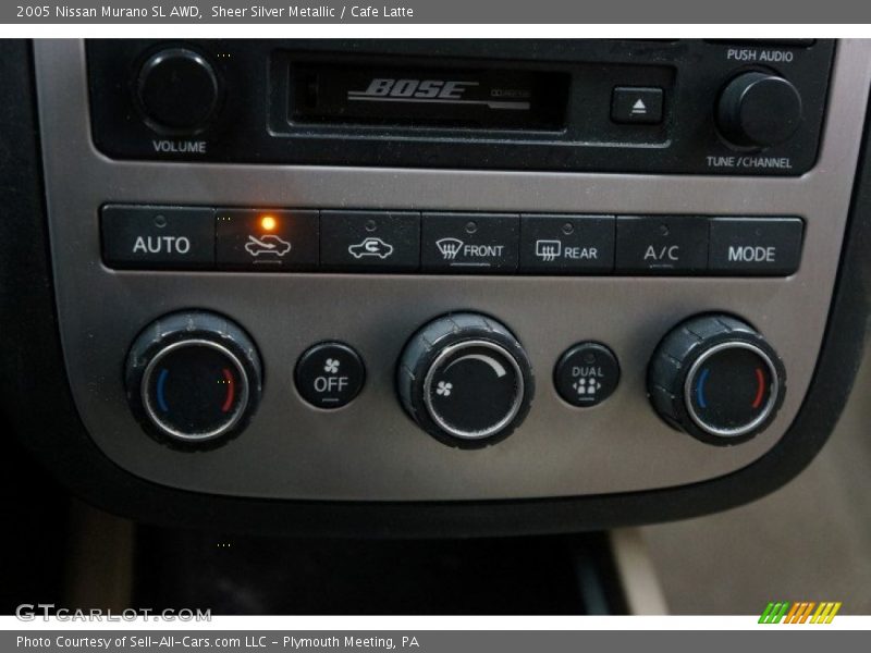 Sheer Silver Metallic / Cafe Latte 2005 Nissan Murano SL AWD