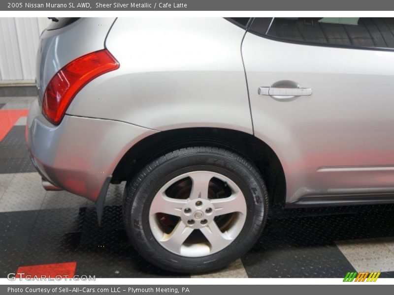Sheer Silver Metallic / Cafe Latte 2005 Nissan Murano SL AWD