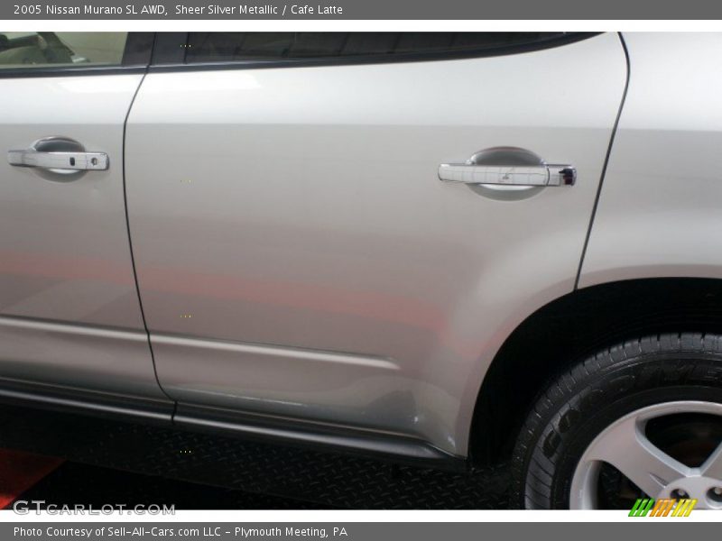 Sheer Silver Metallic / Cafe Latte 2005 Nissan Murano SL AWD