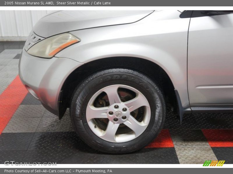Sheer Silver Metallic / Cafe Latte 2005 Nissan Murano SL AWD