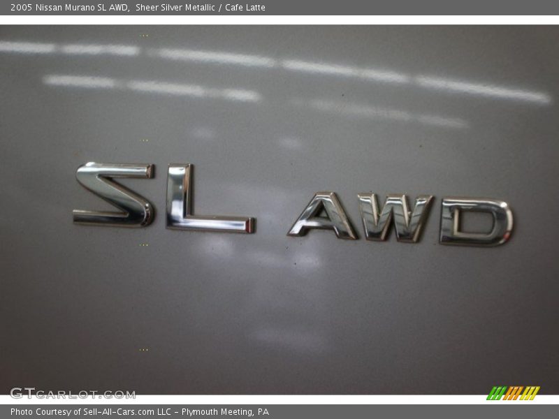 Sheer Silver Metallic / Cafe Latte 2005 Nissan Murano SL AWD