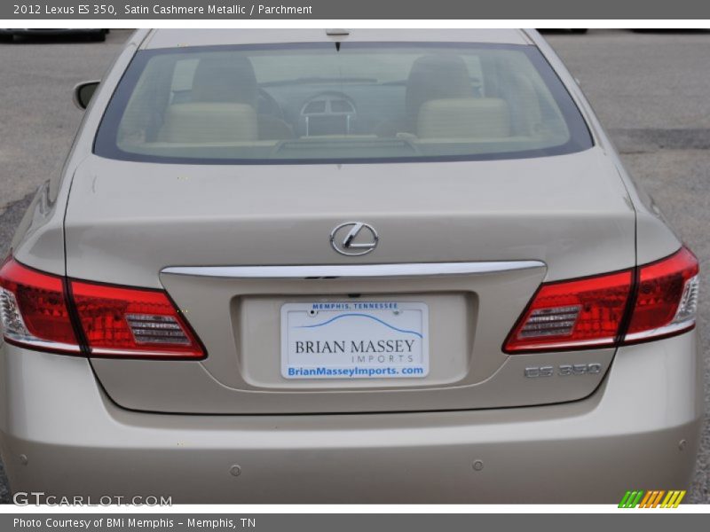 Satin Cashmere Metallic / Parchment 2012 Lexus ES 350