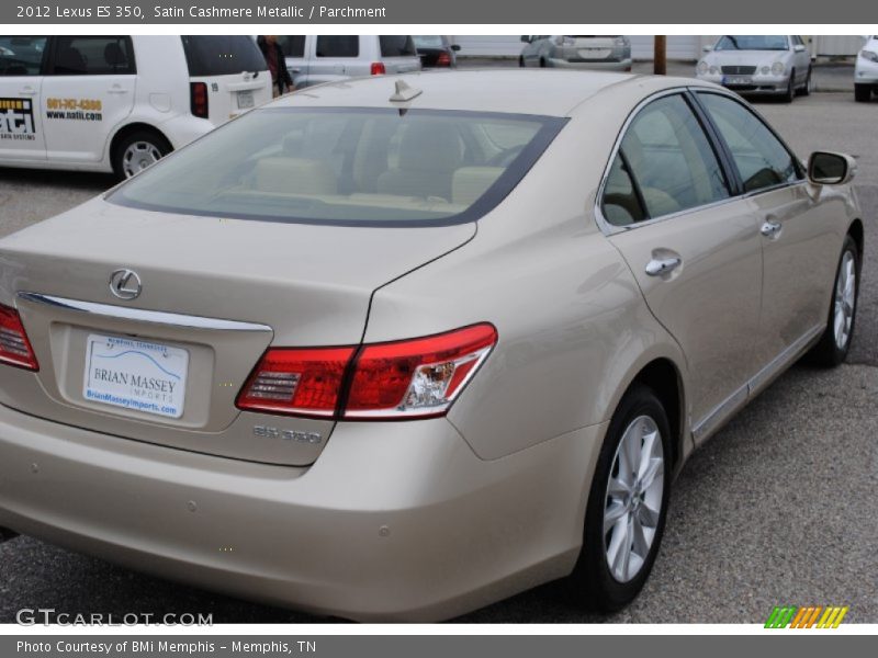 Satin Cashmere Metallic / Parchment 2012 Lexus ES 350