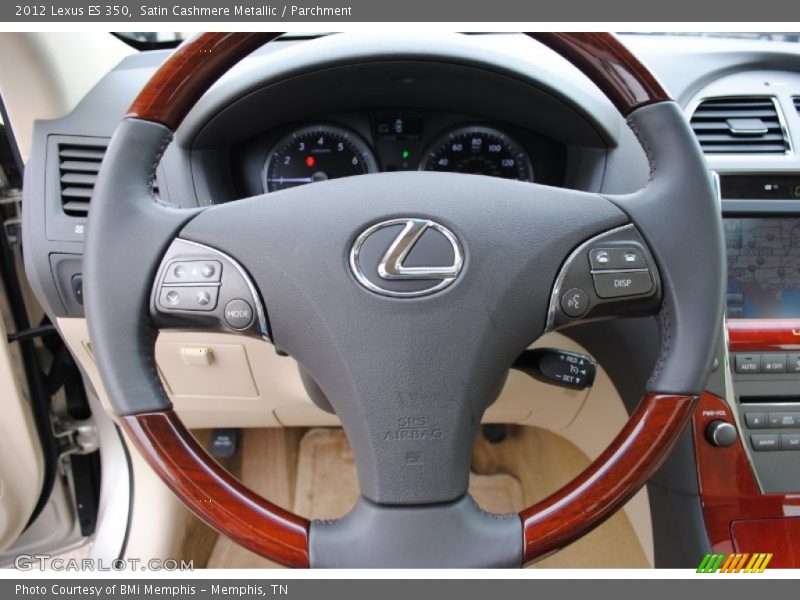 Satin Cashmere Metallic / Parchment 2012 Lexus ES 350