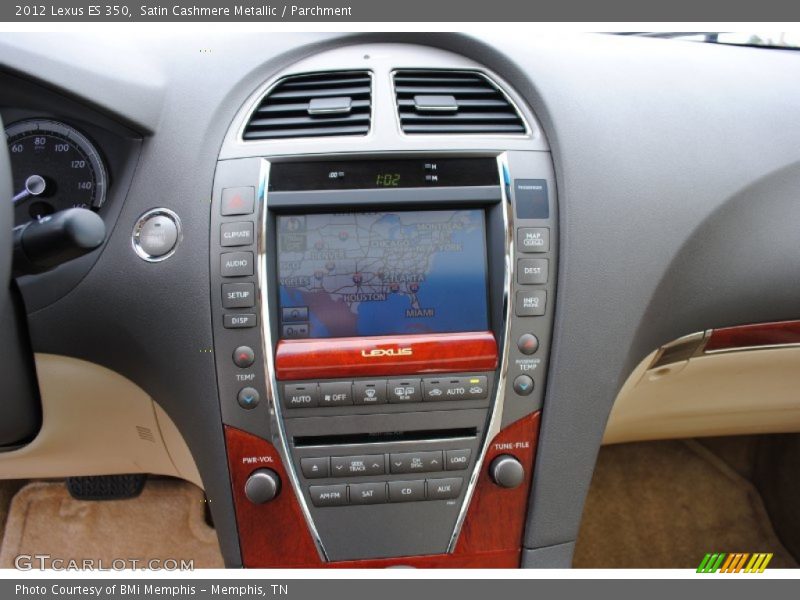 Satin Cashmere Metallic / Parchment 2012 Lexus ES 350