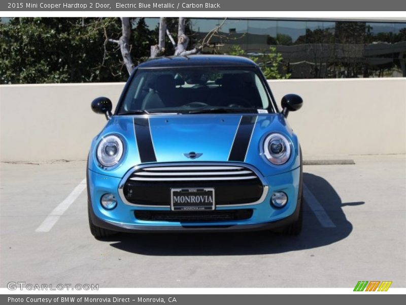 Electric Blue Metallic / Carbon Black 2015 Mini Cooper Hardtop 2 Door