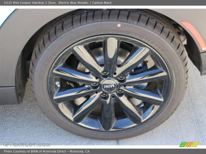 Electric Blue Metallic / Carbon Black 2015 Mini Cooper Hardtop 2 Door