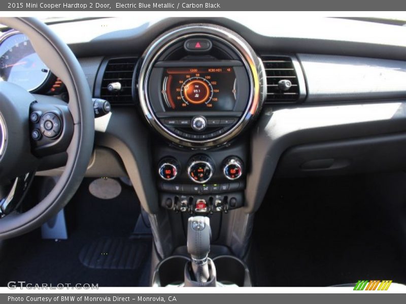 Electric Blue Metallic / Carbon Black 2015 Mini Cooper Hardtop 2 Door