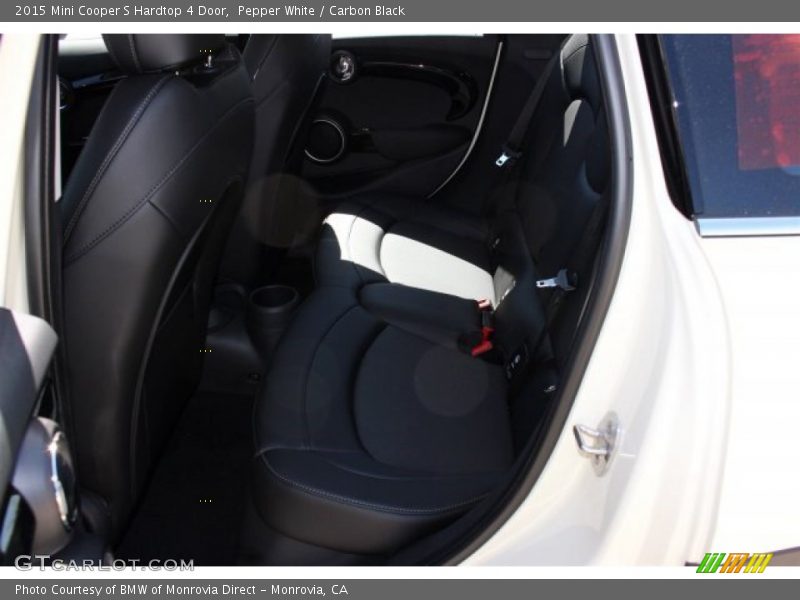 Pepper White / Carbon Black 2015 Mini Cooper S Hardtop 4 Door