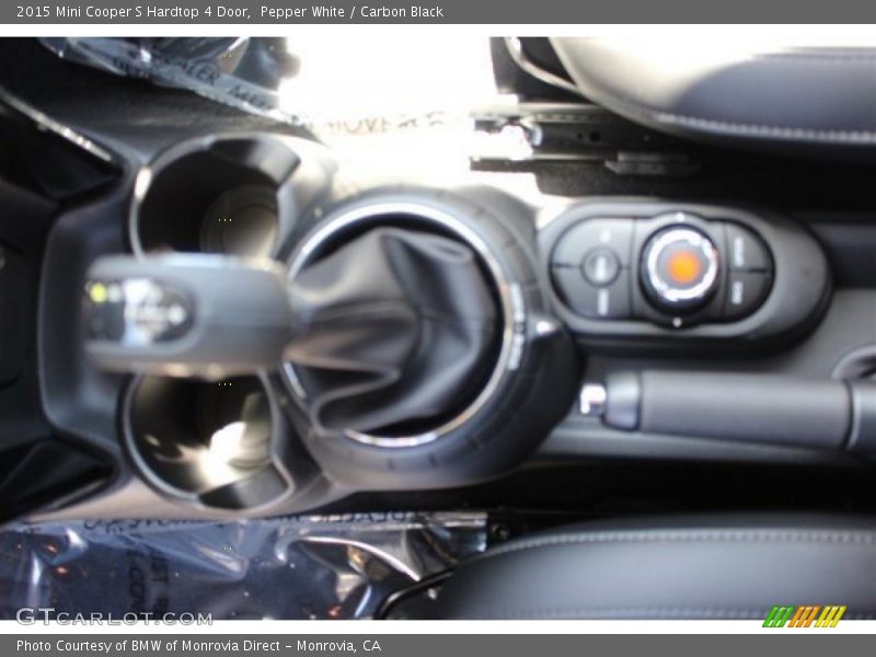 Pepper White / Carbon Black 2015 Mini Cooper S Hardtop 4 Door