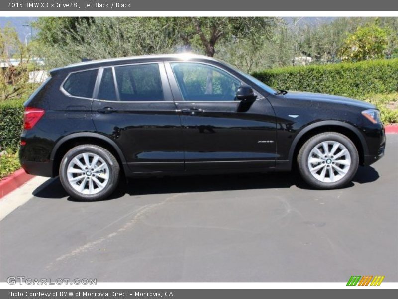 Jet Black / Black 2015 BMW X3 xDrive28i