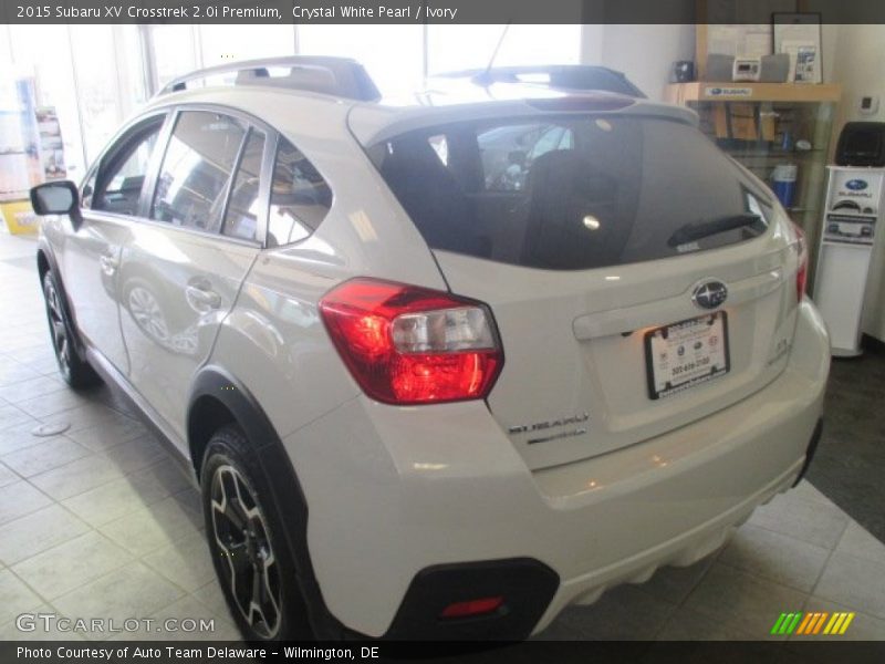 Crystal White Pearl / Ivory 2015 Subaru XV Crosstrek 2.0i Premium