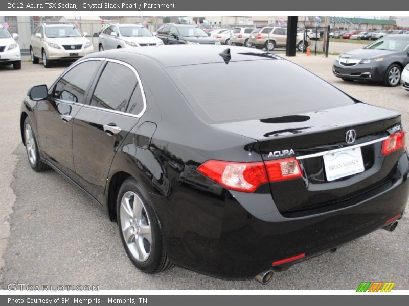 Crystal Black Pearl / Parchment 2012 Acura TSX Sedan