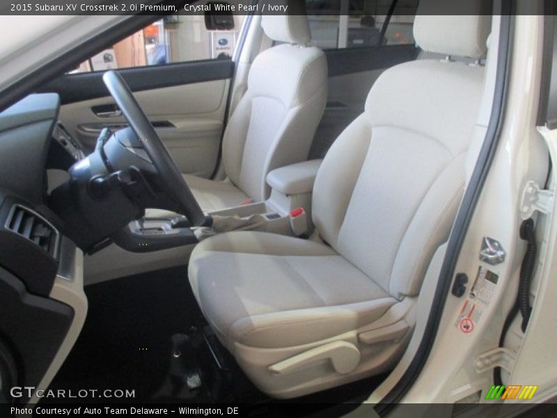 Crystal White Pearl / Ivory 2015 Subaru XV Crosstrek 2.0i Premium