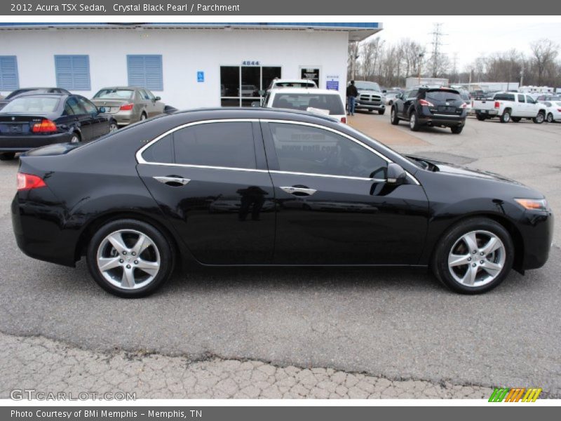 Crystal Black Pearl / Parchment 2012 Acura TSX Sedan