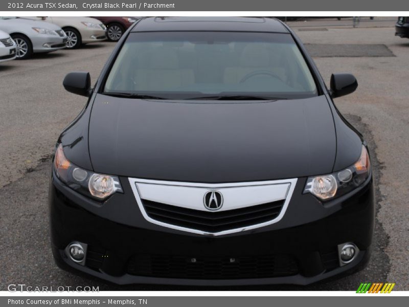 Crystal Black Pearl / Parchment 2012 Acura TSX Sedan