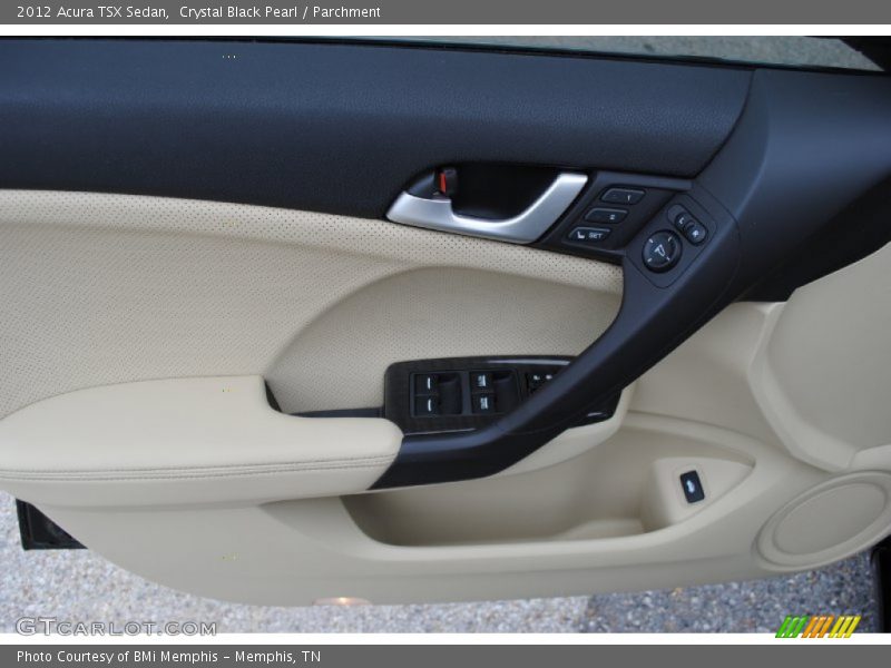 Crystal Black Pearl / Parchment 2012 Acura TSX Sedan