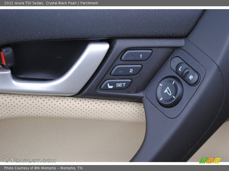 Crystal Black Pearl / Parchment 2012 Acura TSX Sedan
