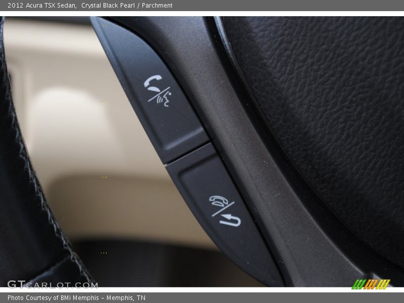 Crystal Black Pearl / Parchment 2012 Acura TSX Sedan