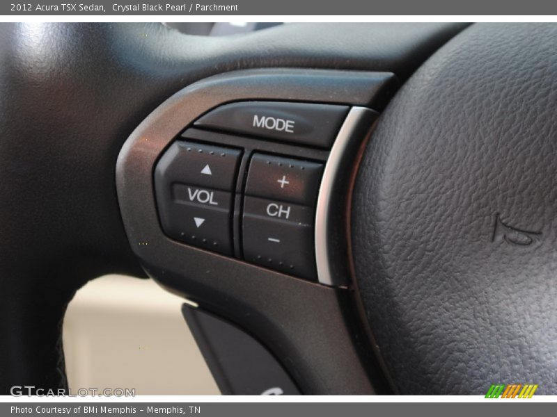 Crystal Black Pearl / Parchment 2012 Acura TSX Sedan