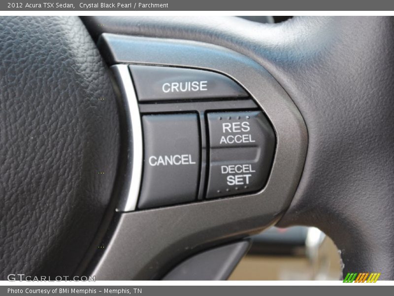 Crystal Black Pearl / Parchment 2012 Acura TSX Sedan