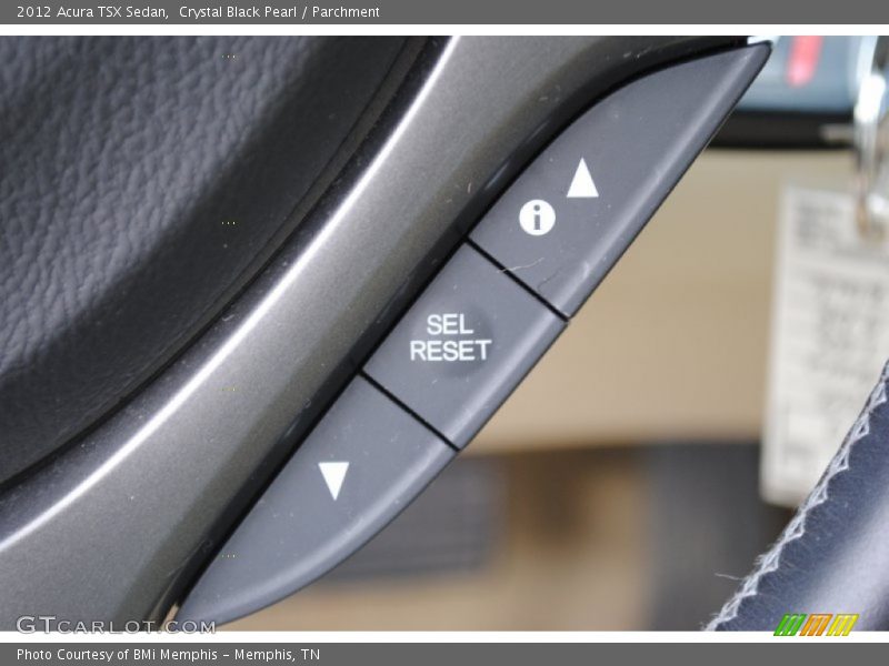 Crystal Black Pearl / Parchment 2012 Acura TSX Sedan