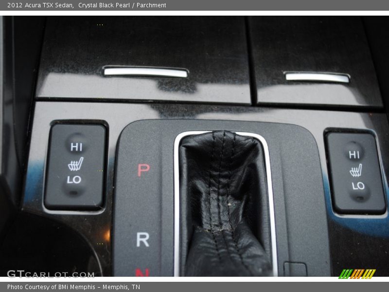 Crystal Black Pearl / Parchment 2012 Acura TSX Sedan