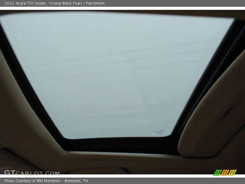 Crystal Black Pearl / Parchment 2012 Acura TSX Sedan
