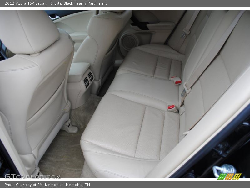 Crystal Black Pearl / Parchment 2012 Acura TSX Sedan