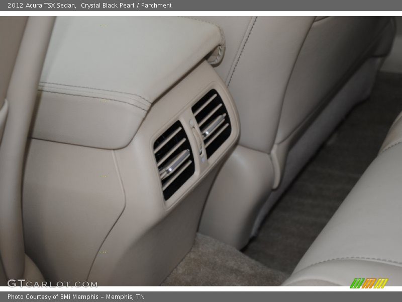 Crystal Black Pearl / Parchment 2012 Acura TSX Sedan