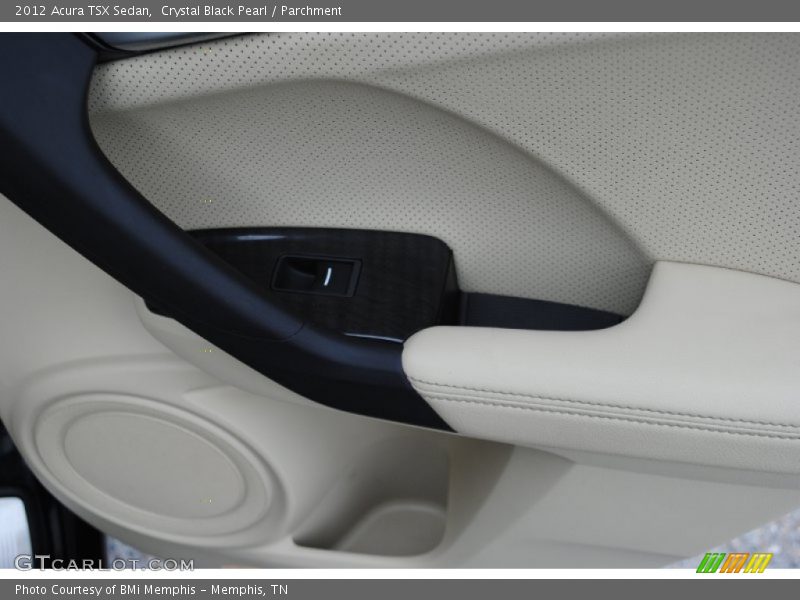 Crystal Black Pearl / Parchment 2012 Acura TSX Sedan
