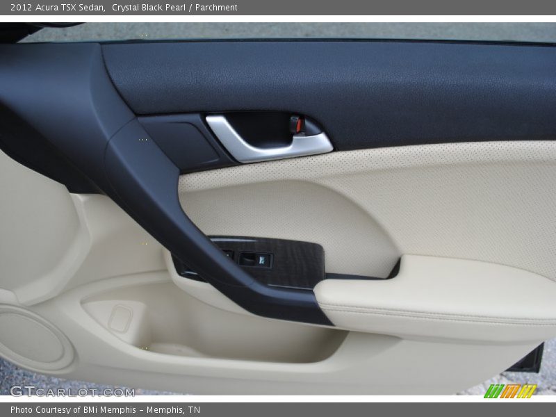 Crystal Black Pearl / Parchment 2012 Acura TSX Sedan