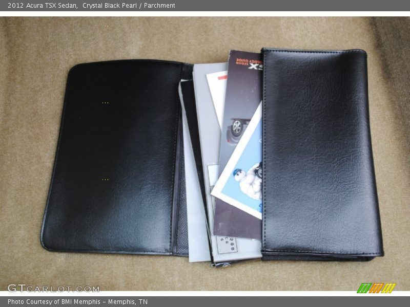 Crystal Black Pearl / Parchment 2012 Acura TSX Sedan
