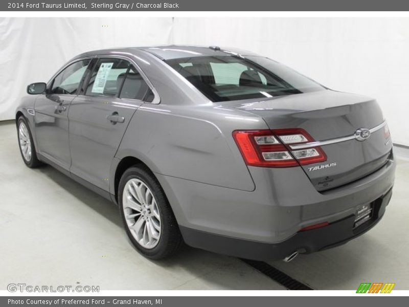 Sterling Gray / Charcoal Black 2014 Ford Taurus Limited