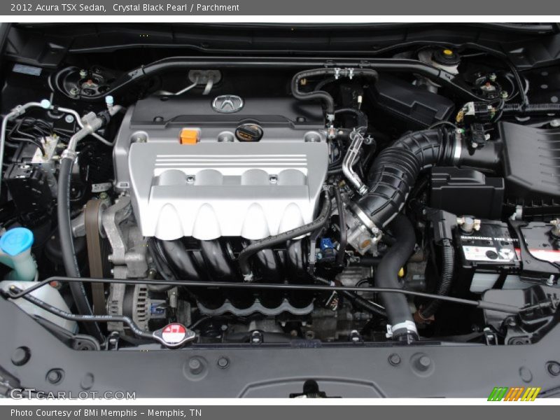 Crystal Black Pearl / Parchment 2012 Acura TSX Sedan